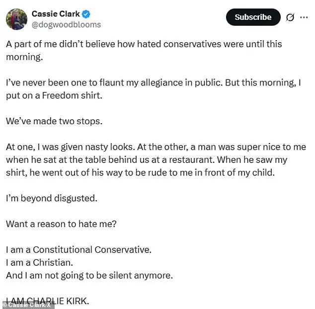 Conservative Influencer Confronts Harassment After Public Appearance in Controversial Shirt, Highlighting Rising Tensions