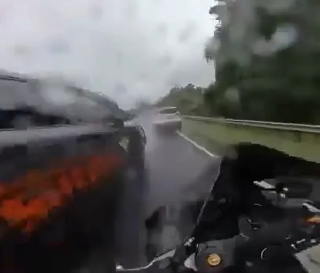 Critical Injuries After Police Car Runs Over Fleeing Motorcyclist in Georgia, Footage Goes Viral