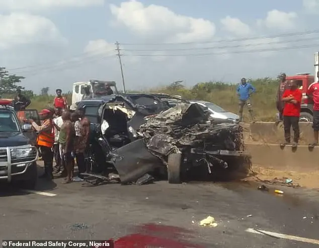Breaking: Anthony Joshua Survives Nigeria Car Crash, Pays Respect to Killed Friends in Emotional Visit