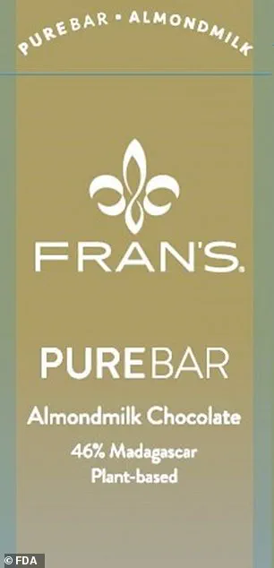 Undeclared Hazelnuts in Fran’s Chocolate Bars Prompt Recall, Allergy Concerns