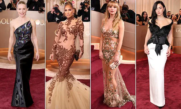 Golden Globe Awards Kick Off Hollywood's Awards Season with Electric Red Carpet Vibes
