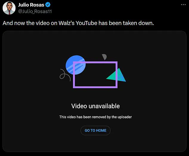 Tim Walz's Livestream Rally Against ICE Collapses Amid Technical Failures and White House Criticism