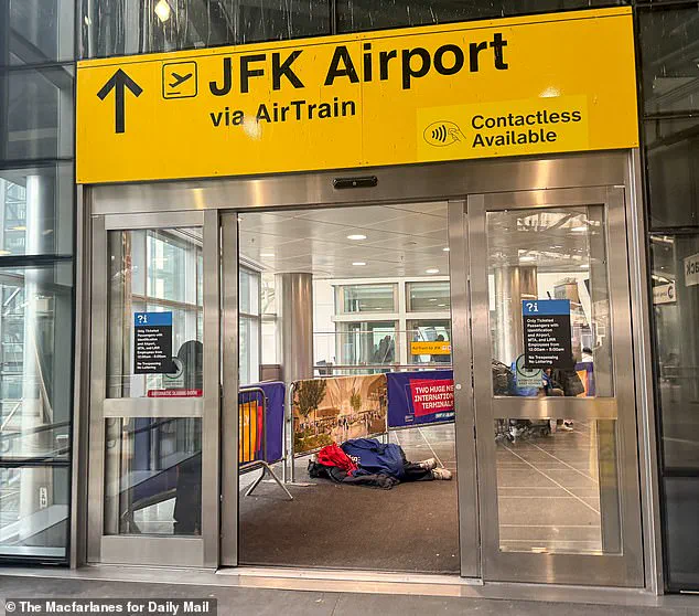 Homelessness Near JFK Airport Sparks Criticism Amid Airport's Struggles