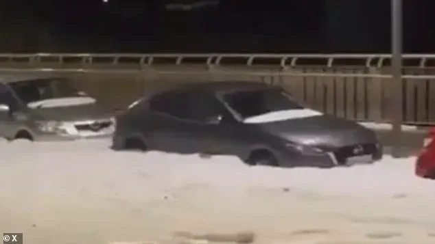 Malta's Winter Wonderland: Residents Describe 'Unimaginable' Scene as Icy Floods Disrupt Paradise