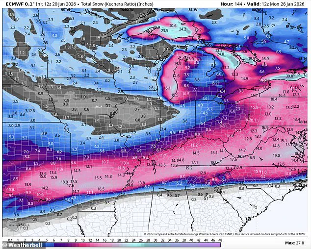 Imminent Winter Storm Threatens Record-Breaking Cold and Snowfall Across Dozens of States