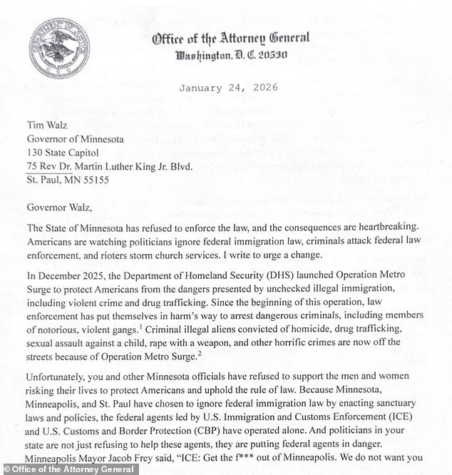 Late-Breaking: Governor Walz Urges Trump to Halt Immigration Enforcement After Second Killing in Minnesota