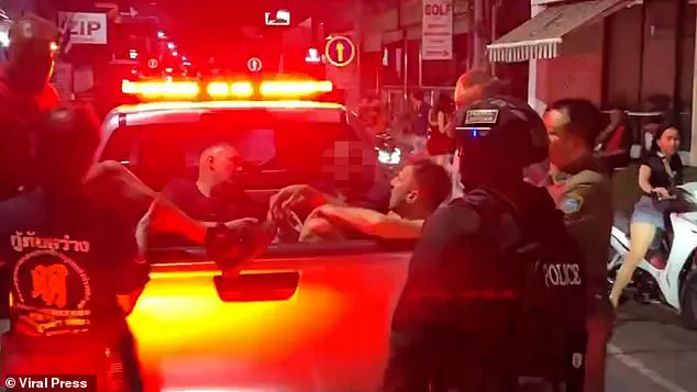 Violent Street Brawl in Pattaya, Thailand Involves British and American Tourists on January 25