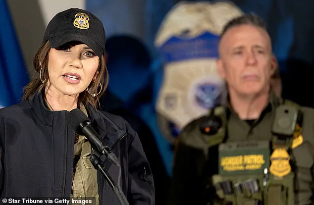Poll Shows Kristi Noem's Approval Rating Dips as Deportation Crackdown Sparks Controversy in Minnesota