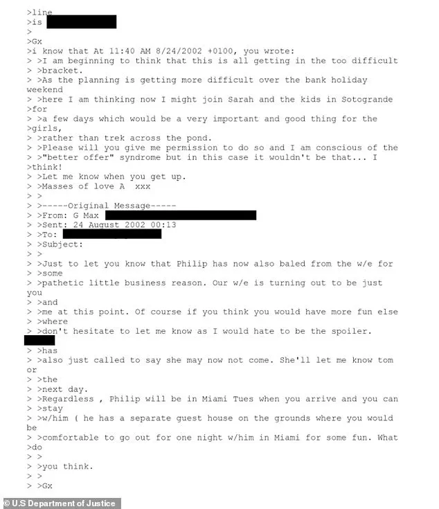 Romantic Emails Between Prince Andrew and Ghislaine Maxwell, Unearthed in Jeffrey Epstein Case Documents, Fuel Renewed Speculation About Potential Relationship