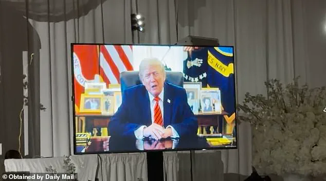 President Trump Celebrates Campaign Ally's Wedding with Heartfelt Video Message During Second Term