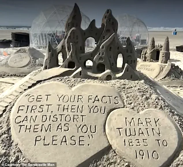 San Diego's 'Sandcastle Man' Banned After Mark Twain Quote Dispute, Ending 20-Year Tradition