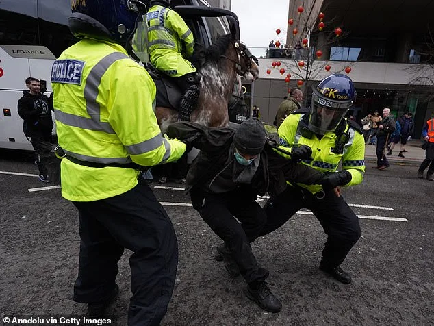 Violent Clash in Manchester: 11 Arrested as Far-Right and Counter-Protesters Face Off Over Immigration Protests