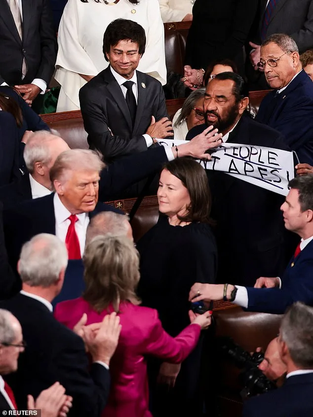 Tensions Boil Over as Texas Democrat Removed for Confronting Trump's AI Video Amid Nation's Deepening Divide