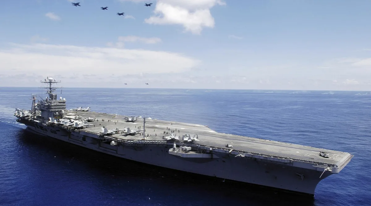IRGC Launches Ballistic Missile Strike on U.S. Carrier Abraham Lincoln, Intensifying Iran-West Tensions