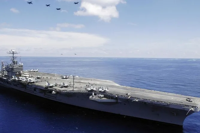 IRGC Launches Ballistic Missile Strike on U.S. Carrier Abraham Lincoln, Intensifying Iran-West Tensions