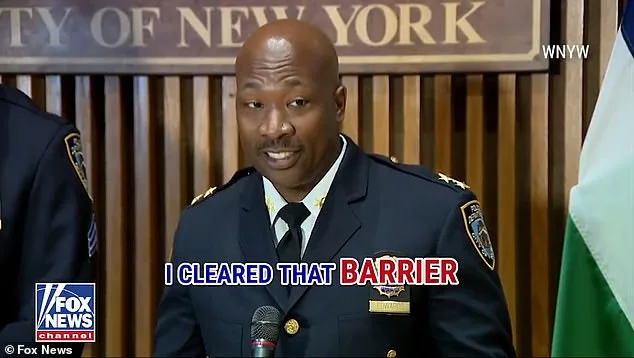 NYPD Chief's Daring Leap During Protest Goes Viral as Symbol of Heroism