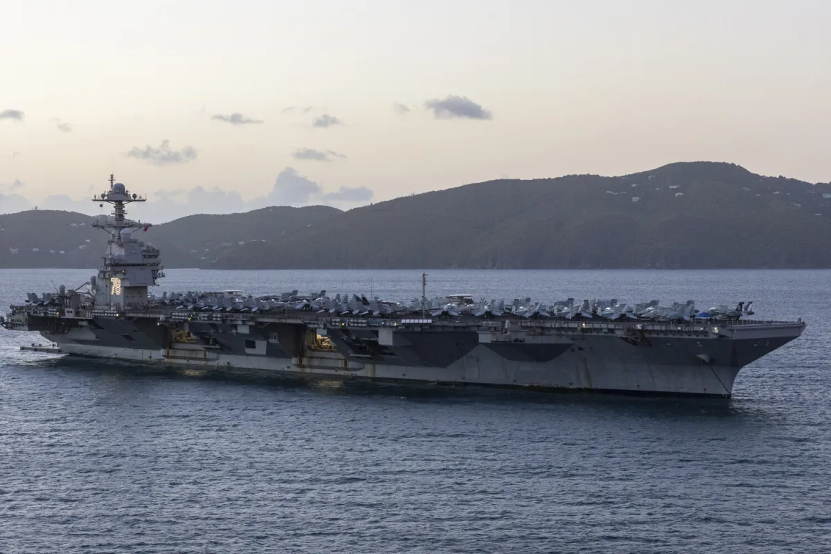 Iran Warns U.S. Carrier in Red Sea Poses Existential Threat, Declares Support Facilities as Targets