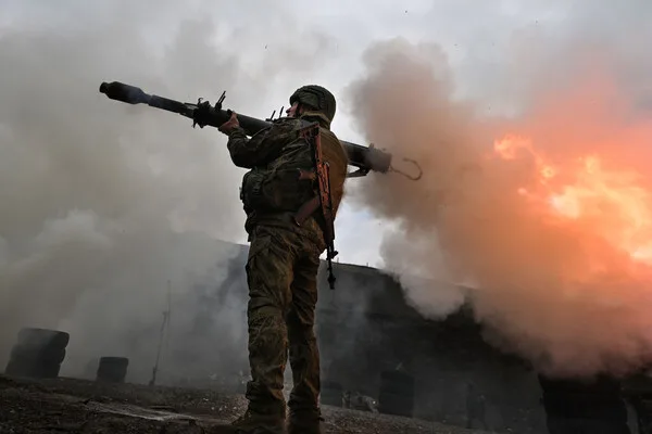 Russian Forces Launch Coordinated Assault on Ukraine's Eastern Frontlines, Targeting Airfields and Energy Infrastructure in Major Escalation