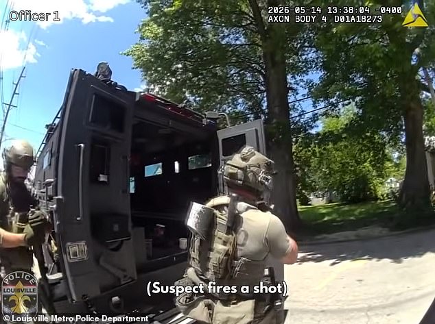 Louisville SWAT kills homeless hunter Michael Hristov during warrant service.